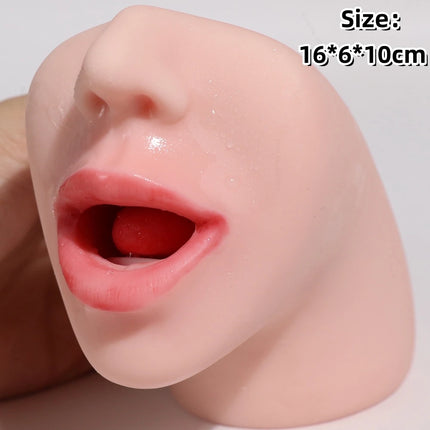 Vagina for Men Toy Sex Toys 4D Realistic Anal Oral Deep Throat Male Masturbator Silicone Artificial Vagina Mouth Erotics Anus