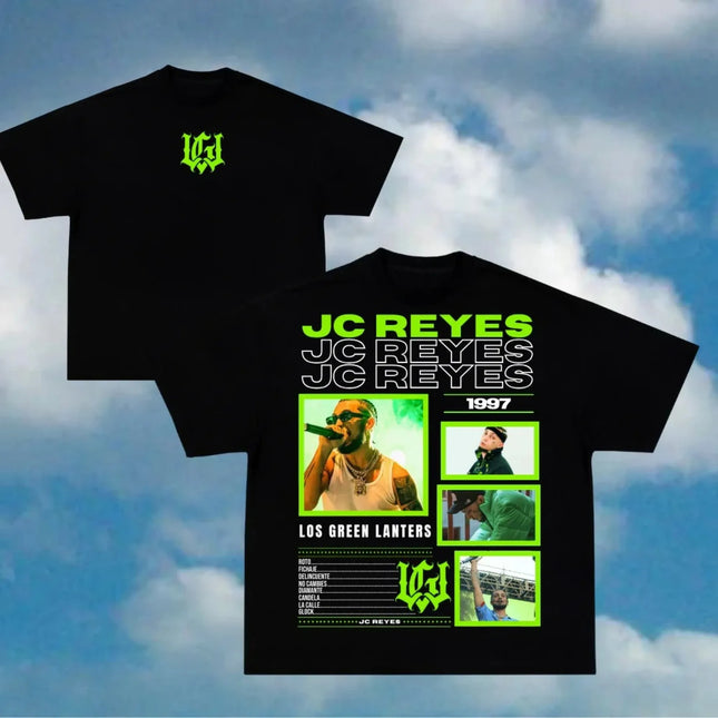 Rapper Jc Reyes Album Tour 2025 Graphic T-Shirts Men Women Hip Hop Fashion Sports Casual T-shirt Streetwear Unisex Top Tee