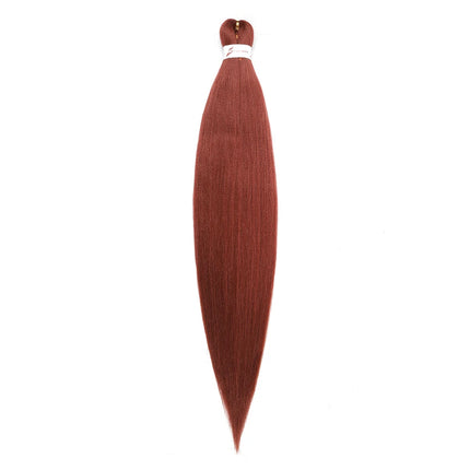 Pre-stretched Synthetic Braiding Hair Ombre Professional Easy  Hot Water Setting Soft  Crochet Braid Hair  Extensions