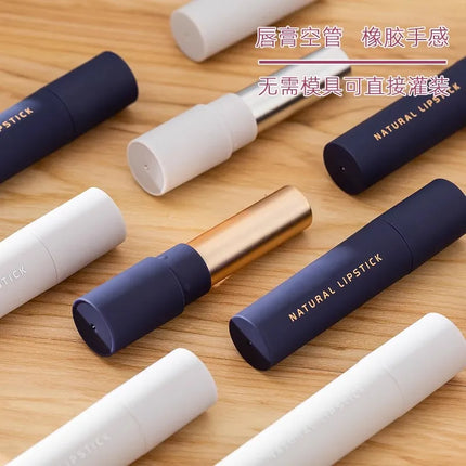 10/30/50/100pcs Empty Lipstick Tube Plastic Lip Balm Tube For Men Directly Filling Lip Bottle DIY Cosmetic Container Packaging