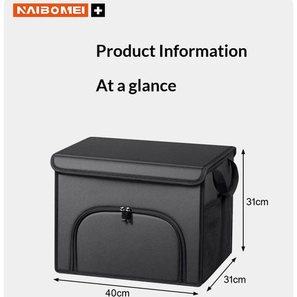 NEW Car trunk large capacity Foldable storage box shoe storage organizing box For Volkswagen Golf Rline Tiguan Polo GTI Passat