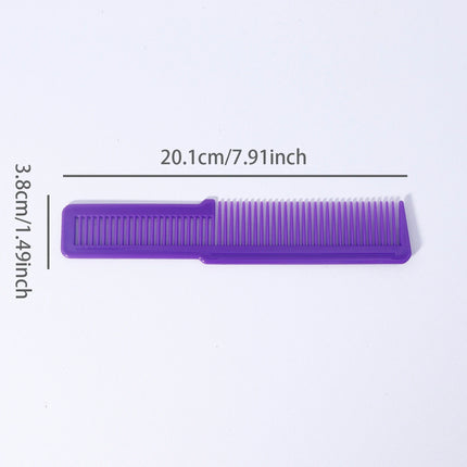A professionally designed comb suitable for flat head styling, hair cutting, and hair salon styling, special for real hair wigs