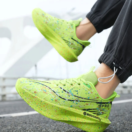 Marathon Men Running Shoes Breathable Outdoor Sports Shoes Lightweight Sneakers for men Comfortable Athletic Training Footwear