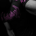 L / Black and Pink printing