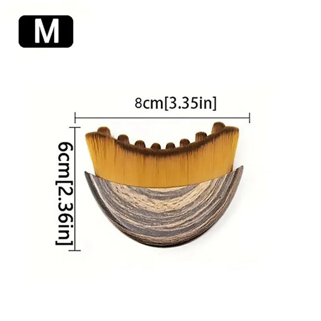Lymphatic Contour Face Brush, Ergonomically Designed to Fit, Sculpting Drainage Massager for Face and Skin, Precisely LBHL31