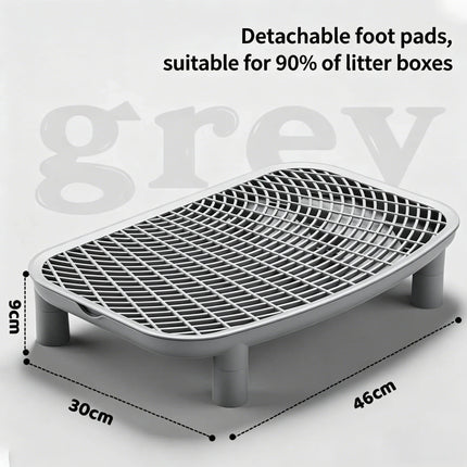 Cat litter pad anti-splash cat pad double-layer cat litter sand control pad cat toilet sand control table cat litter basin