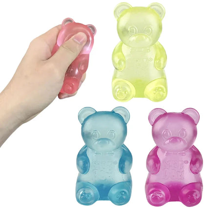 Needoh Bear Squishy Fidget Toy Stress & Anxiety Relief Helps Improve Focus Perfect for Birthday Gifts & Desk Decor