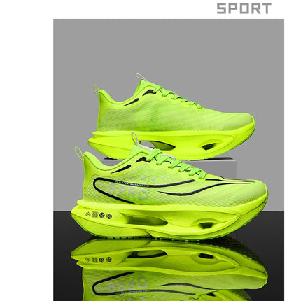 Running Shoes Carbon Board Speciality Marathon Men Sports Breathable Lightweight Women's Comfortable Athletic Nonskid Sneakers