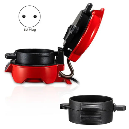 A84G-Household Breakfast Machine Hamburg Maker With Egg Cooker Ring Machine Bread Sandwich Machine Waffle Machine EU Plug