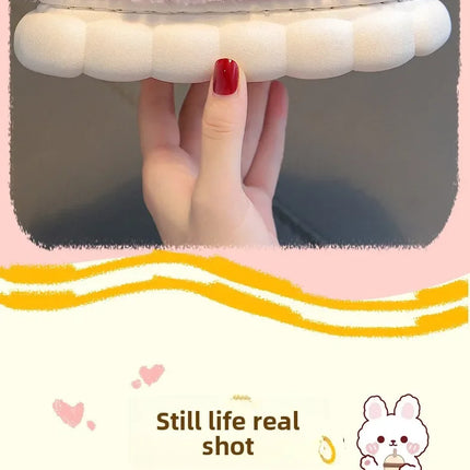 2025 Winter Children's cute  Cotton Home Slippers Frozen Girl's Snow Non Slip Warm Baby Slippers Pink Blue Size 24-41