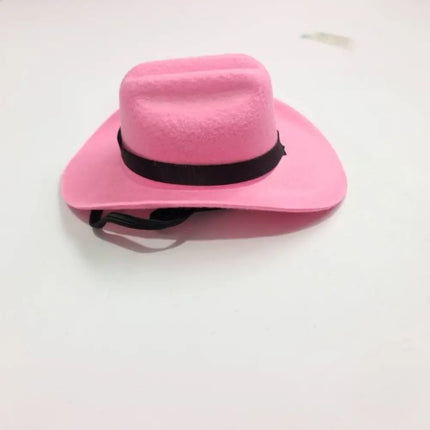 Adjustable Funny Pet Dog Hat Outdoor Summer Pet Accessories Dogs Cats Headwear Cowboy Hats Dog Cat