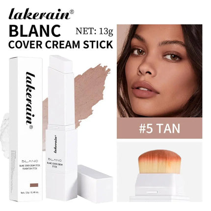 Three Models 2-in-1 Color-Changing Foundation Stick Multifunctional Foundation Liquid Lightweight Moisturizing Brightening