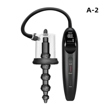 Smart Vacuum Pump Sucking Anal Plug Female Prostate Massage Stimulator Buttplug Male Masturbator Adult Sex Toys For Man Women