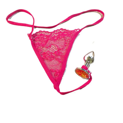 Adjustable Sexy Thong Panties for Anal Plug Anal Expansion T-back Panties Prostate Massager Butt Plug Masturbator Adult Sex Toys