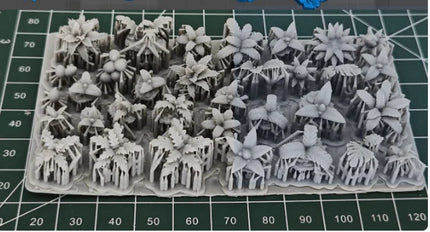1/35 1/24 Scene Accessories Gravel and Grass Abandoned pipeline Flame effect parts 3D Printing Resin Accessories Fantasy Scene