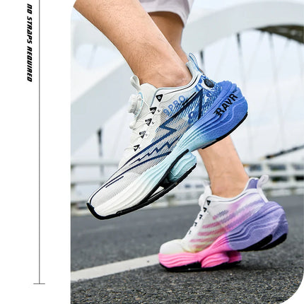 2025 New Men's Running Shoes Cushioning Carbon Plate Racing Marathon Athletic Shoes Comfortable Non-slip Sports Tennis Shoes