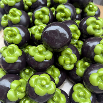 Creative Mangosteen Squishy Fidget Toy Building Block Filling No rebound Squeeze Toy ASMR Sensory Anti Stress Toys for Adults
