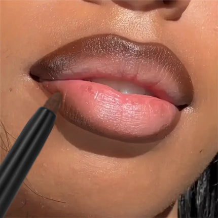 1PC Long-Lasting Matte Lip Liner Pencil - Wax Formula, Easy-Apply Lip Pencil for Precise Liner & Full Lips, Durable Makeup