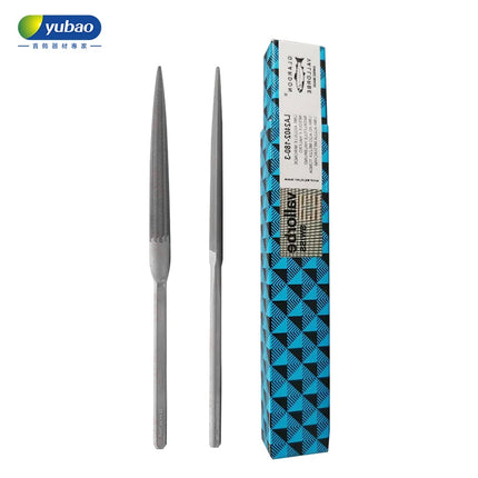 Swiss Vallorbe File White Handle Triangle Half Round File Jewelry Polishing and Shaping File Pointed Fine Teeth Hand Tool