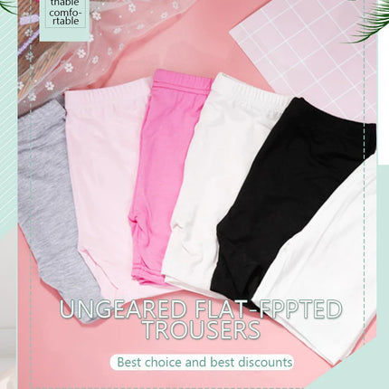 4pcs Girls Safety Pants Modal Dance Leggings Shorts 2024 Soft Candy Color Panties Girls Underwear Short tights Aged 3-12 Years