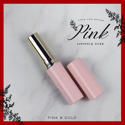 10/30/50/100pcs Direct Filling Empty Lipstick Tube Lip Balm Container Plastic Lipstick Shell Cosmetics Packaging Box And Sticker