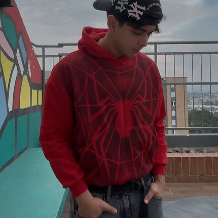 American Classic Spider Hoodies Men Hoodies Women Streetwear Pullover Sweatshirt Harajuku Anime Hoodie Y2k Men Clothing