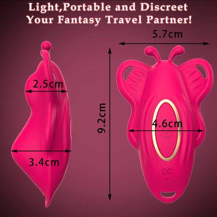 APP Remote Control Thong Panty Wearable Vibrator Clitoris Stimulator 9 Vibrations Discreet Butterfly Vibrators Sex Toy for Women
