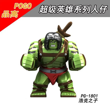 Building blocks, Marvel superheroes, assembled dolls, Spider Man, Iron Man, Venom, Shark, Deadpool, DIY gifts, children's toys