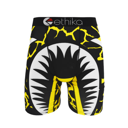 ETHIKA 1Pcs Men Underwear Boxers Breathable Mesh Crotch Man Underpants Plus Size L-3XL Mens Panties Printed Men's Boxers Briefs