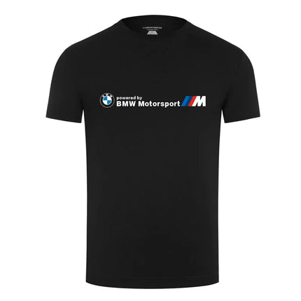 BMW Clothes T-shirt Large Size Polo Crew Neck Short Sleeve Trend Racing Series Men's T-shirt Pure Cotton Streetwear SUMMER