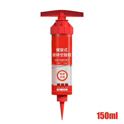 Fixed tiles adhesive Marble Floor Grout Repair Adhesive Selfsticking Heatresistant waterproof Adhesive Spiral Tile Drum Adhesive