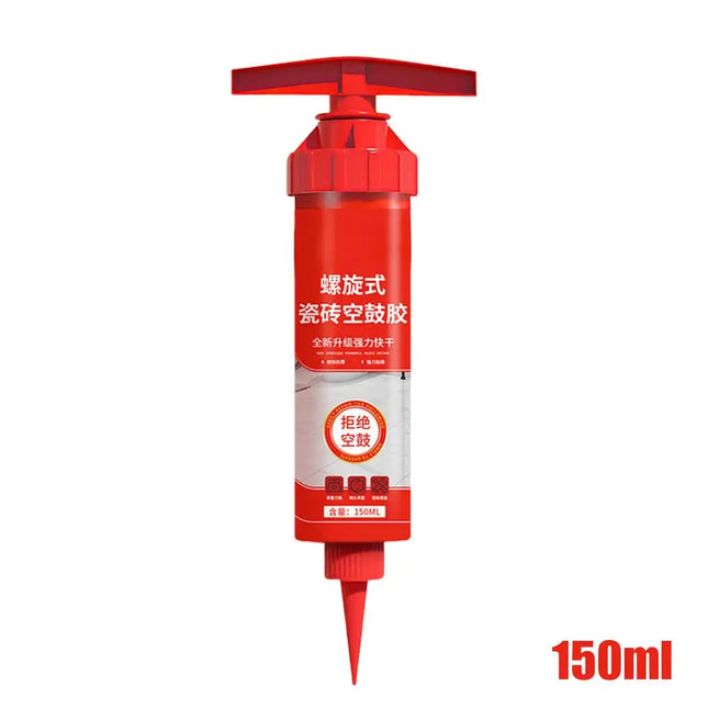 Fixed tiles adhesive Marble Floor Grout Repair Adhesive Selfsticking Heatresistant waterproof Adhesive Spiral Tile Drum Adhesive