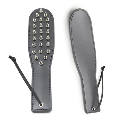 New 1Pc Queen Training Adult Games Sex Toys Husband Whip Toys Leather Rivet Clap Hand Flirting Spanking Alternatives