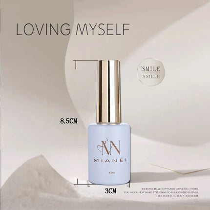 MIANEL 12ML Mother-of-Pearl Mermaid Shimmer Thread Gel Polish 2026 Spring-Summer Collection Fine Glitter Aurora Pearl Nail Art