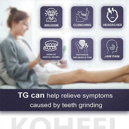 KOHEEL TG Mouth Guard for Teeth Grinding with Forming Tray, Dental Guard That Easy to Use & Perfect fit, Stops Bruxism Night Gua