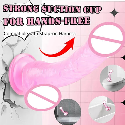G Spot Stimulator Wearable Strap on Penis for Lesbian Adult Standard Size Panties Strap on Dildo Pants Strap Sex Toys for Women