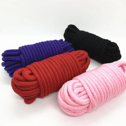 Cotton Exotic Shibari Accessory of Handcuffs Bondage Rope for Men Women Fetish Slave Cosplay Binder Restraints Touch Tie Up Fun
