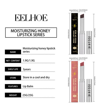 Moisturizing Honey Lipstick Deeply Nourishing Diminish Lip Lines Effectively Relieve Dry Lips Restore Elasticity Tinted Lip Balm