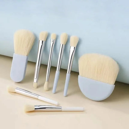 6pcs  Mini Makeup Brush Set Professional Portable Foundation Concealer Eyeshadow Powder Blush Brush Beauty Makeup Tools