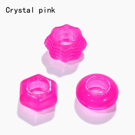 3Pcs TPE Male Penis Cock Ring Set for Men Ejaculation Delay Rubber Rings Enlargement Male Sex Toys Adult Cock Ring