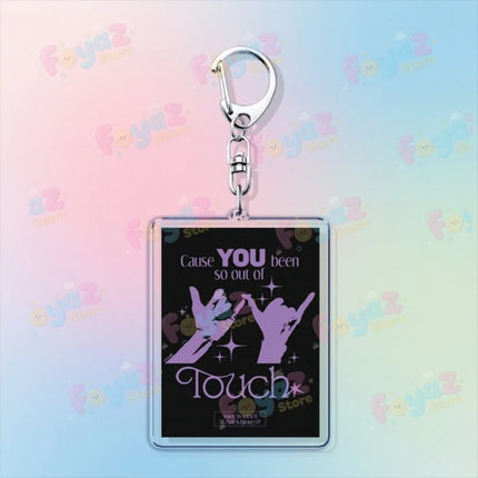 Cool K-pop Katseye Keychain Accessories Bag Charms Cute MANON ‌SOPHIA Womens ‌DANIELA Gamer Keyrings Jewelry Fans Freinds Gift