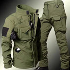 green suit / M