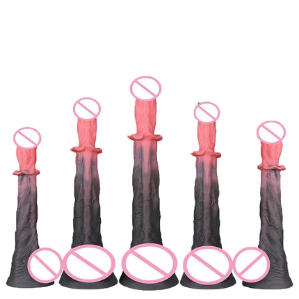 Liquid Silicone Long Horse Dildo Strap On Thick Penis Masturbator Adult Toy Anal Dildo Vaginal Stimulation Sex Toys Sex Shop 18+