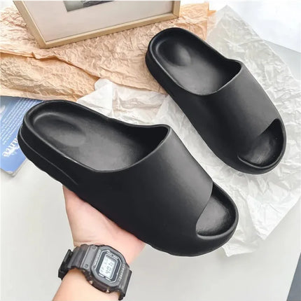 Hot sales Coconut Slippers Cloud Thick-soled Sandals Summer Fashion Soft Bottom Beach Men Slippers Women's Sandals EVA Slides