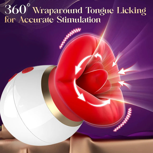 Powerful Swing Sucking Vibrator for Women Tongue Licking Clitoris Sucker Female Oral Nipple Stimulator Sex Toys for Adults Goods