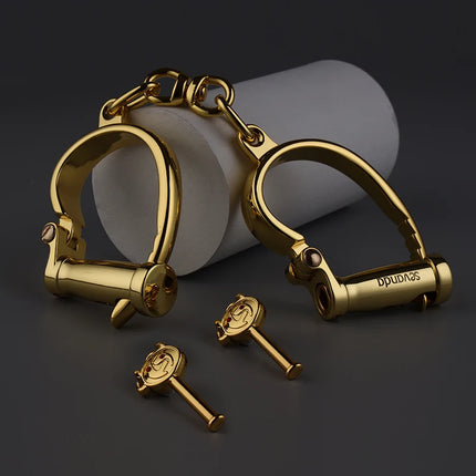 LOCKINK Zinc Alloy Sex Handcuffs BDSM Foot Cuffs Flirtation role Play Sm Bondage Couples Slave Rolepla Games for Men and Women