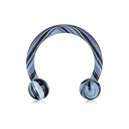 1pc Back Septum Rings Muti-Styles Punk 16gauge Stainless Steel Nose Rings Hoops Septum Clicker Daith Piercing Jewelry