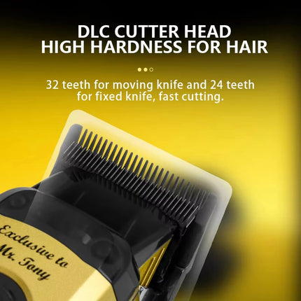 Kemei Rechargeable Electric Hair Clipper Professional Barber Trimmer For Man Cordless Shaver KM-90-4 KM-2293 Gold  KM-3209 Kit