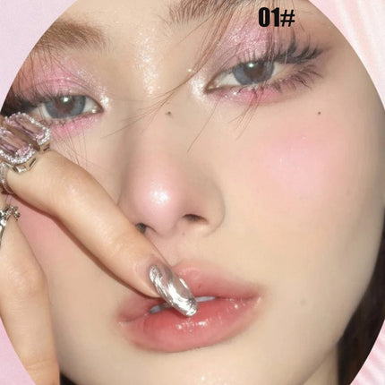 Love Angel High Gloss Powder Highlighter Makeup Palette Peach Fairy Glitter Body Bronzer Highlight Contour Illuminator Makeup