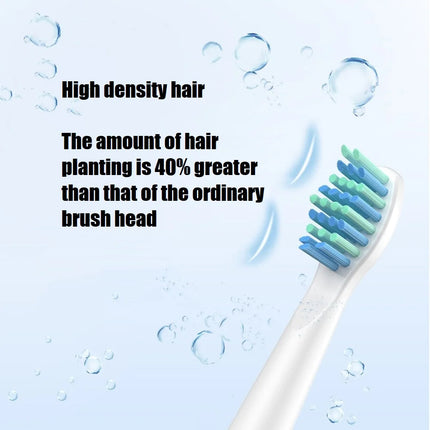 8 Pcs Replacement Brush Heads For Seago/Fairywill Electric Toothbrush Dupont Bristle Brush Refill Efficient Tooth Cleaning